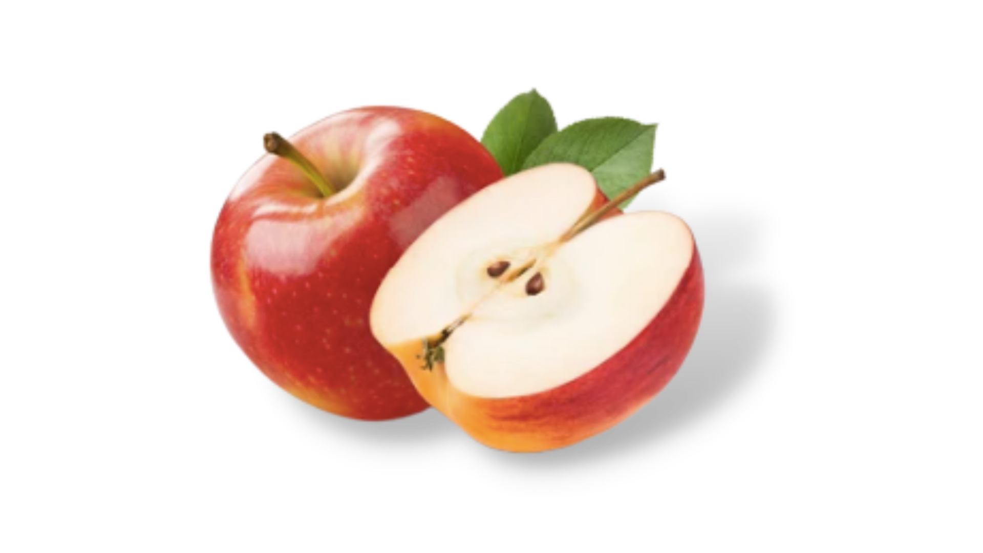 Apfel mit Akornüberzug
